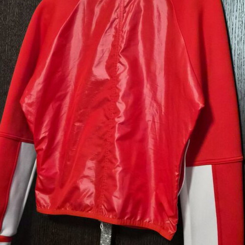 Adidas Stella McCartney retro jacket like new, red and white