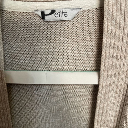 Knitted jacket Petit beige like new, size 42 M
