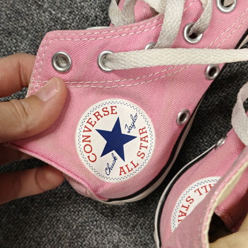 Converse boots used, size 28, pink