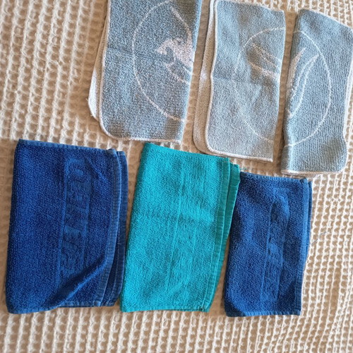 Vintage Qandas Hand Towels Set of 6 Like New
