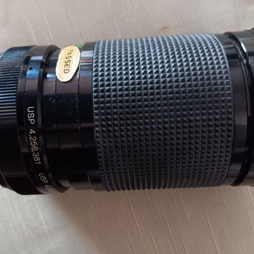 Vivitar camera lens used