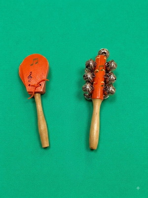 Children's musical percussion and noise-making set used