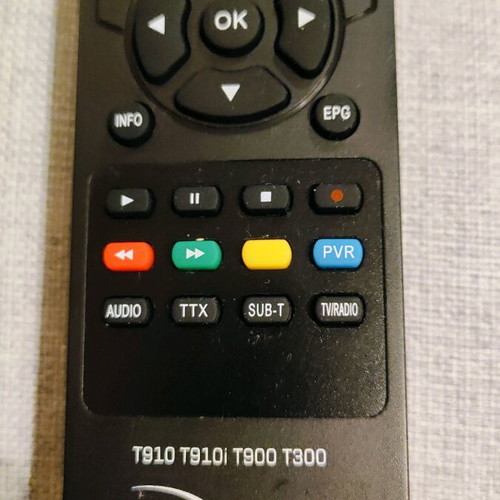 TV Star remote control used for digital receivers T910 T910I T900 T300