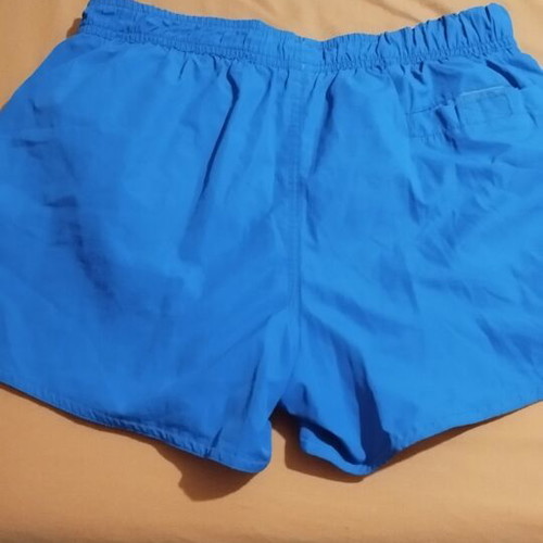 Children's swim shorts, blue, age 13