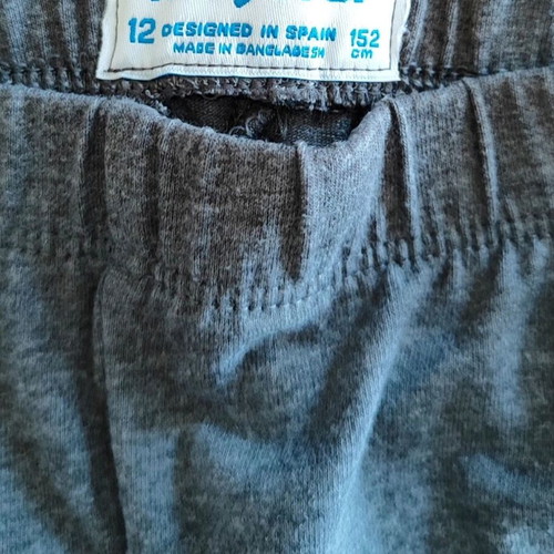 Mayoral girls' leggings 152cm like new, grey