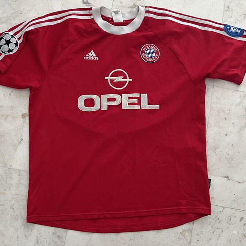 Bayern Munich 2000 Adidas Elber Jersey used, size XL