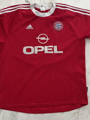 Bayern Munich 2000 Adidas Elber Jersey used, size XL