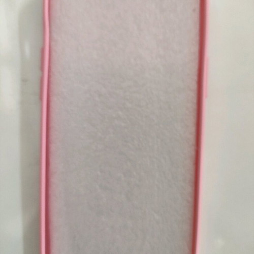Pink iPhone 15 Plus case with camera protection new unused