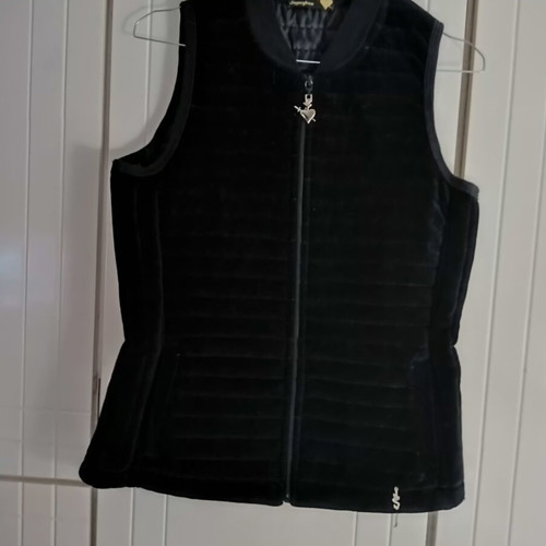 SugarFree women's vest, black, size S