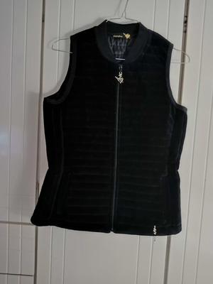 SugarFree women's vest, black, size S