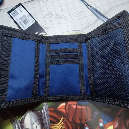 Adidas wallet, blue, new with tags