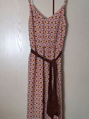 Attrattivo Maxi Dress with Retro Pattern, like new, size L