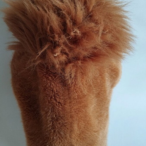 Lion hand puppet for puppet theater used 35 cm
