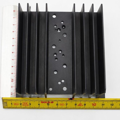 Aluminum Heat Sink Black Anodized used for Power Transistors