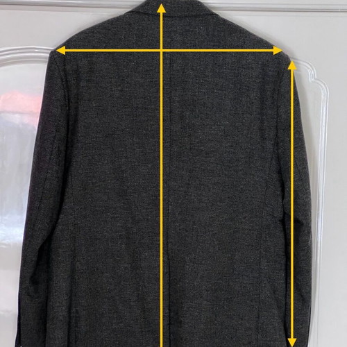 Dark gray jacket like new, size 52