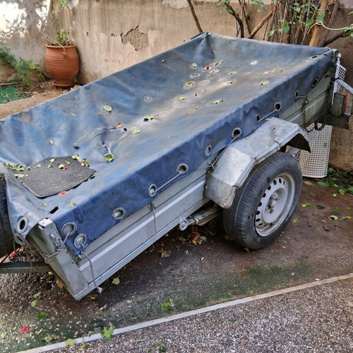 Trailer without papers used 2x1.05x0.80