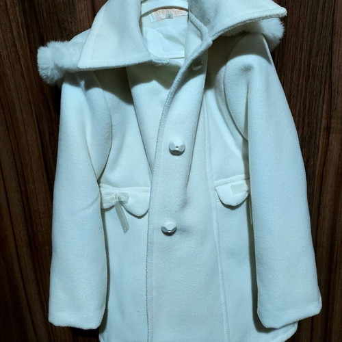 Coat for 3-year-old girl like new, beige