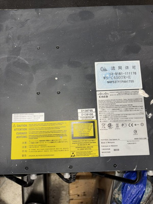 Cisco WS-C4507R+E Switch like new