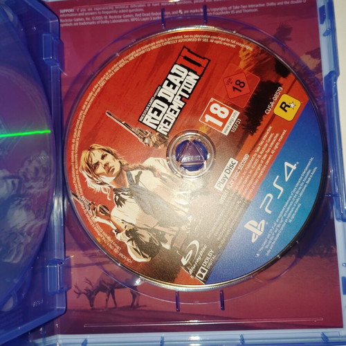 Red Dead Redemption II PS4 game like new