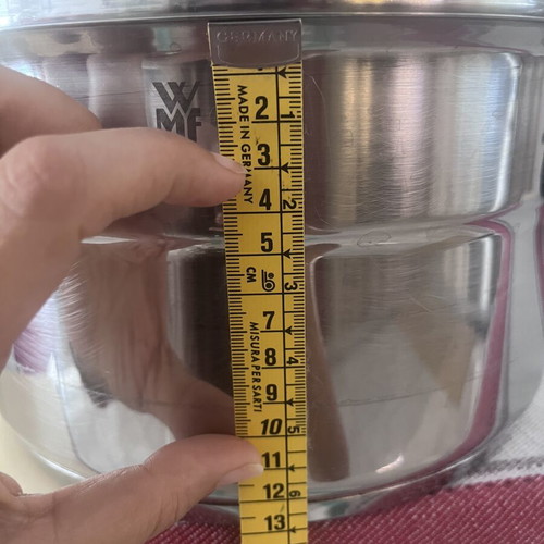 WMF Cromargan 18/10 Stainless Steel Cooking Pot with Lid, Like New