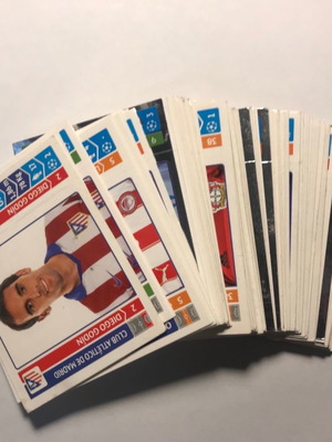 Αυτοκόλλητα Panini UEFA Champions League 2014-2015, 90 τεμάχια, καινούργια