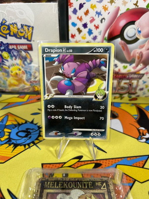 Pokemon card Drapion Rising Rivals 2009 used