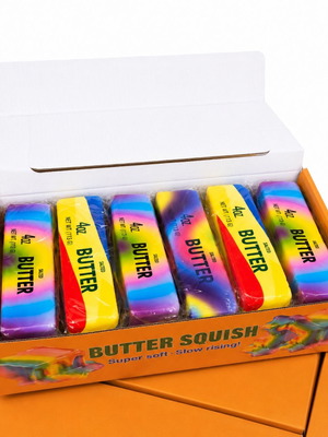 Butter Squish stress toy like new, random color, 1 piece