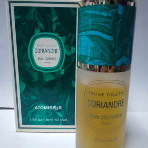Coriandre Jean Couturier Eau de Toilette 115ml new authentic