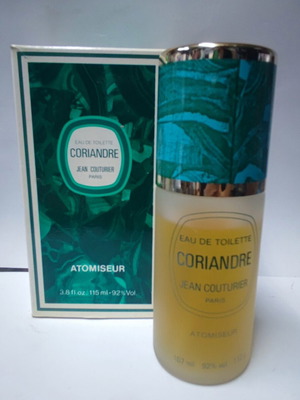Coriandre Jean Couturier Eau de Toilette 115ml new authentic