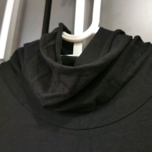 Μαύρο στενό μακρύ φόρεμα ζιβάγκο bodycon Celestino σαν καινούργιο, νούμερο XL