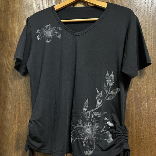 Blouse medium size black, like new