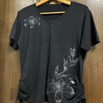 Blouse medium size black, like new