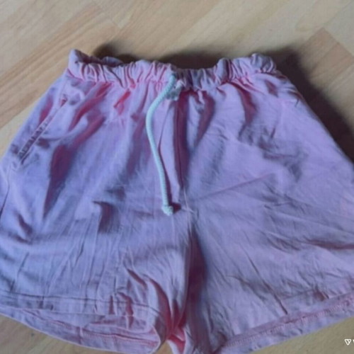Bubblegun pink sports shorts, size M