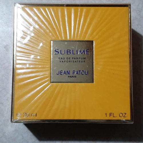 Sublime by Jean Patou 30ml Eau de Parfum new, vintage, sealed