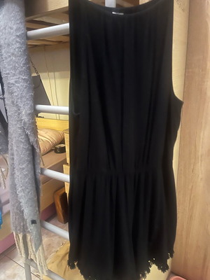 Summer jumpsuit used, black, racerback, size L