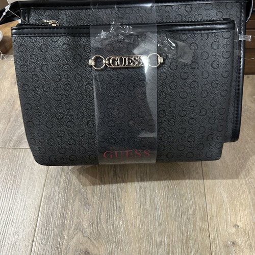Guess set handbags authentic new black