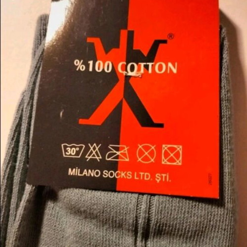 Men's socks two pairs new, cotton, blue