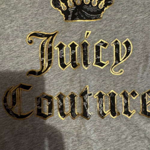 Juicy Couture T-shirt gray like new, size M