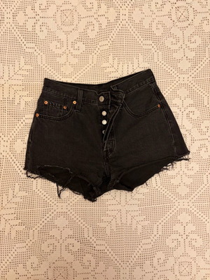 Levi's 501 μαύρο τζιν σορτσάκι σαν καινούργιο