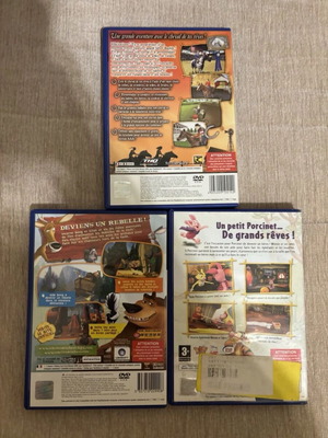 Disney and Kids PlayStation 2 PS2 PAL bundle used, action games