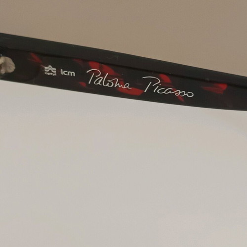 Paloma Picasso sunglasses new, red and gold, 80's style