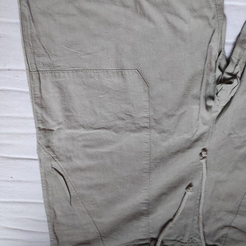 Women's Bermuda shorts used, size 2, cotton, green