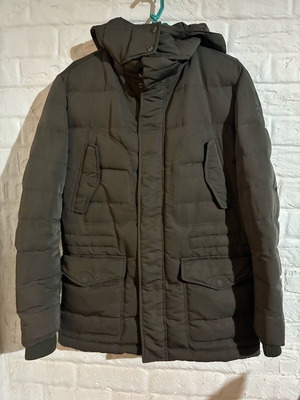 Trussardi down jacket size XL brown like new