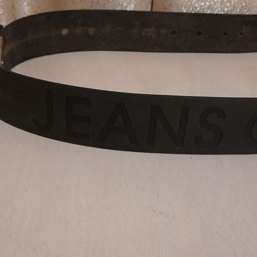 Gianni Versace leather belt used, vintage brown