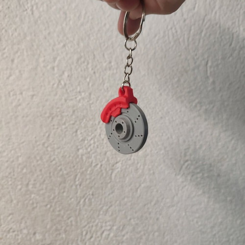 Disc brake keychain new in various colors