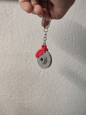 Disc brake keychain new in various colors
