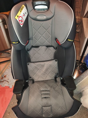 Graco Booster Slimfit LX All-in-One car seat 15-36 kg with Isofix, like new