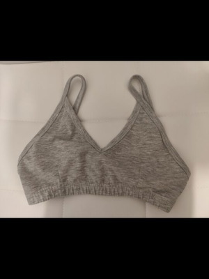 Sports Top gray new, sizes XS and S