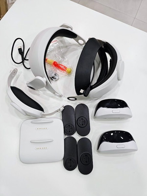 MQ4000 VR Elite Head Strap με 2 μπαταρίες για Meta Quest 2 και Quest 3