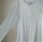 Pull & Bear μακό λευκή μπλούζα XL